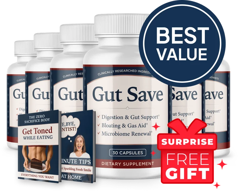 GutSave six-bottle bundle